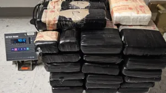 Cocaine worth $1.4M seized at U.S.-Mexico border in Eagle Pass, Texas