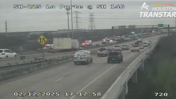 State Highway 225 crash: Roadway reopens following major accident at SH 146 interchange
