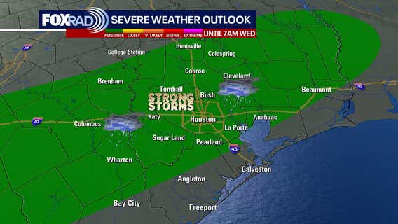 Houston weather: More wet weather expected Wednesday morning