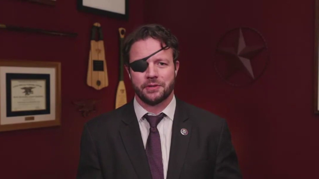 Rep. Dan Crenshaw says he means Tucker Carlson no harm