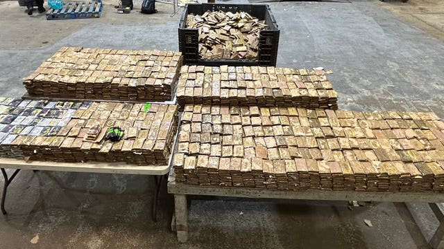 $19M in meth, heroin labeled as cucumbers, jalapenos seized at Texas border