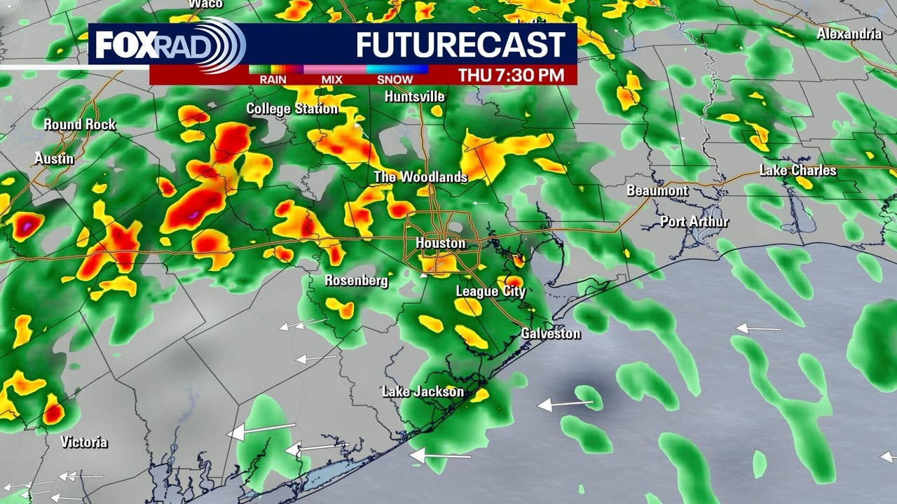 Houston Weather: Flood Watch Issued With Storms, Showers Expected