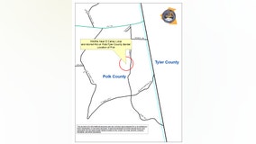 Wildfire contained on Polk, Tyler County border; voluntary evacuation lifted