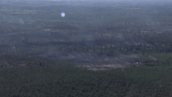 Pauline Road Fire deemed contained on Friday; 2,400 acres burned