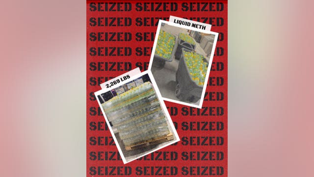 $20 million in meth found in mineral water shipment at Texas-Mexico border