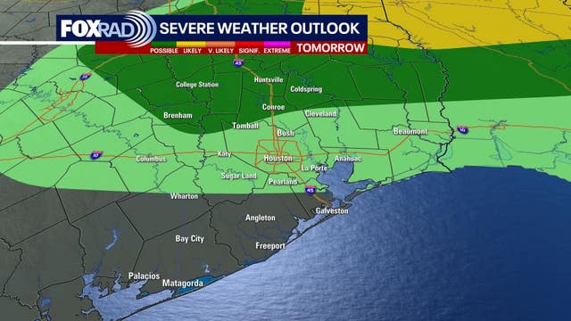 Houston weather: Beautiful Saturday; rain, storm chances for Sunday