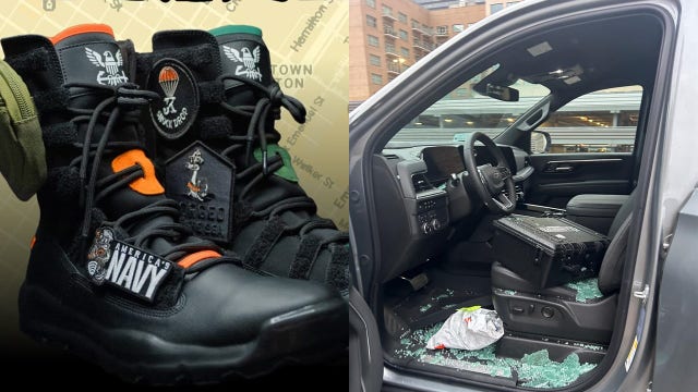 Houston: Custom Navy SEAL shoes stolen ahead of Sneaker Con giveaway