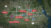 10 shot in 7 Houston-area shootings in 12-hour period