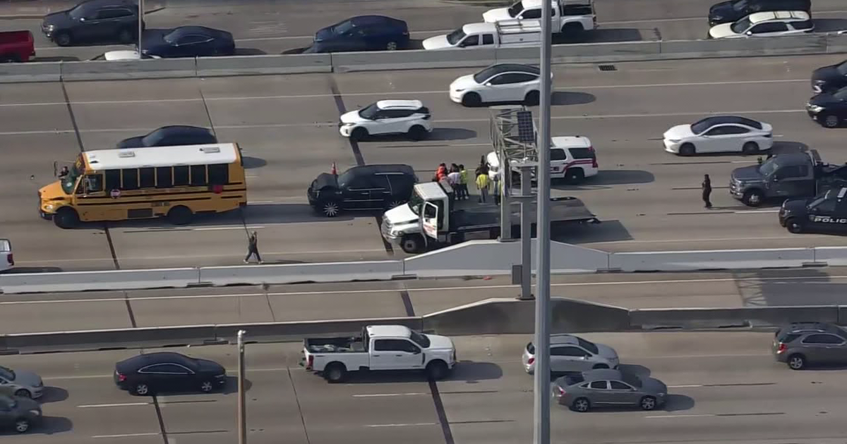 Houston crash: Houston ISD school bus rear ended by unlicensed driver ...