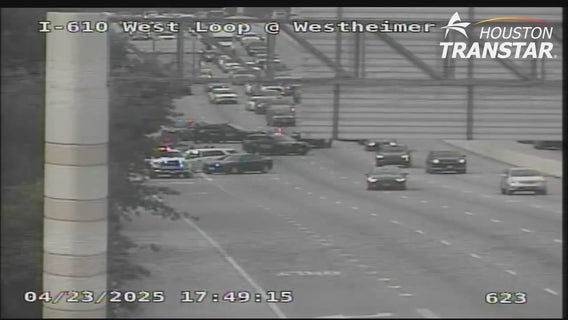 I-610 incident: Houston police chase ends with suspect in custody, traffic rolling again on West Loop