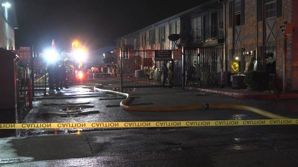 Pitner Road apartment fire: One injured in northwest Houston, units damaged