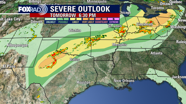 Houston weather: Warm, breezy, humid start to the week