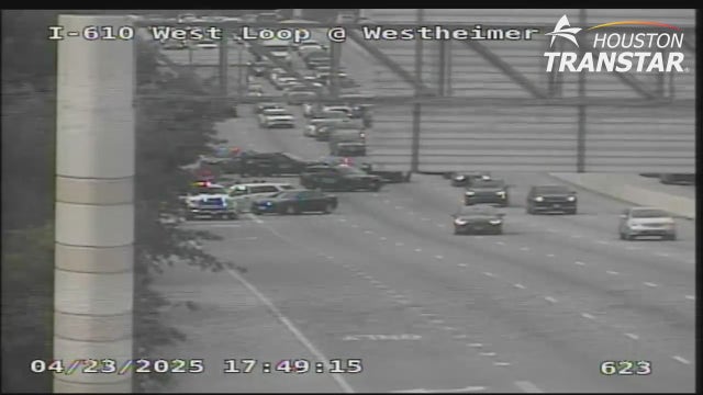 I-610 incident: Houston police chase ends with suspect in custody, traffic rolling again on West Loop