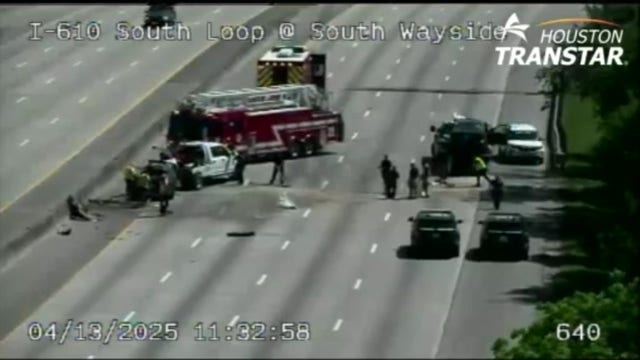 Houston: Two killed in wrong-way crash on 610 South Loop, police say