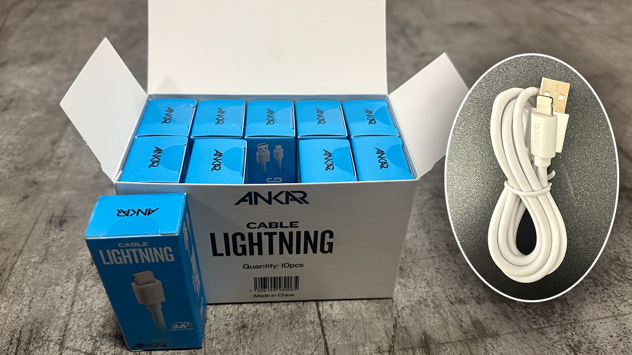 $7 million in fake Apple phone chargers seized in Houston