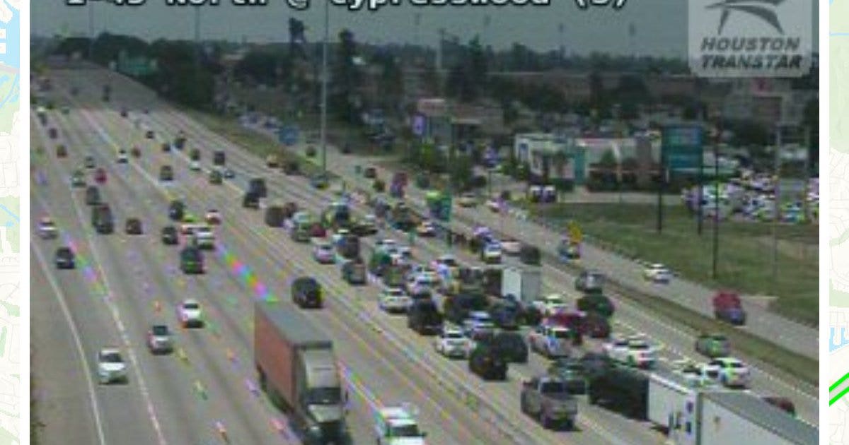 Traffic: Deadly crash on IH-45 North at Cypresswood Drive | FOX 26 Houston