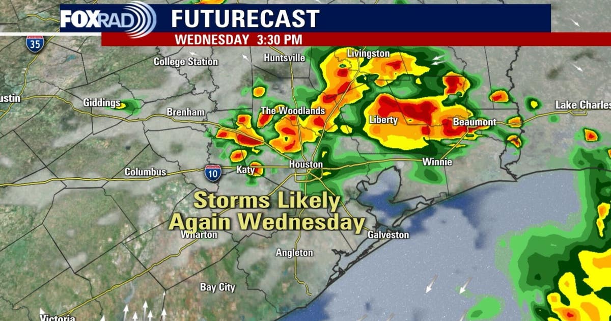 Houston weather: Storms likely again Wednesday | FOX 26 Houston