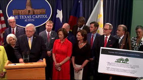 Texas Senate leaders celebrate passage of homestead exemption increases
