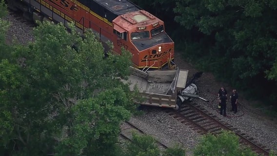 Train, truck crash kills driver along FM 2759 in Richmond, officials say