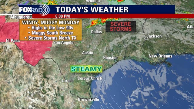 Houston weather: Hot all week; slight chance for storm