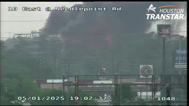 Baytown fire: Process upset due to power loss causes large plume of black smoke, flames