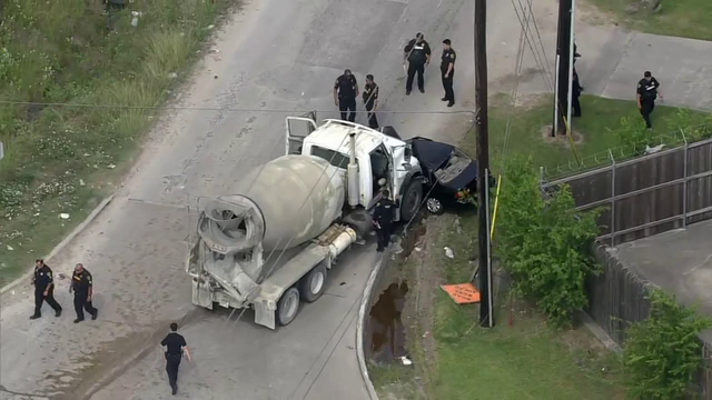 Houston crash: Woman killed in crash involving cement truck