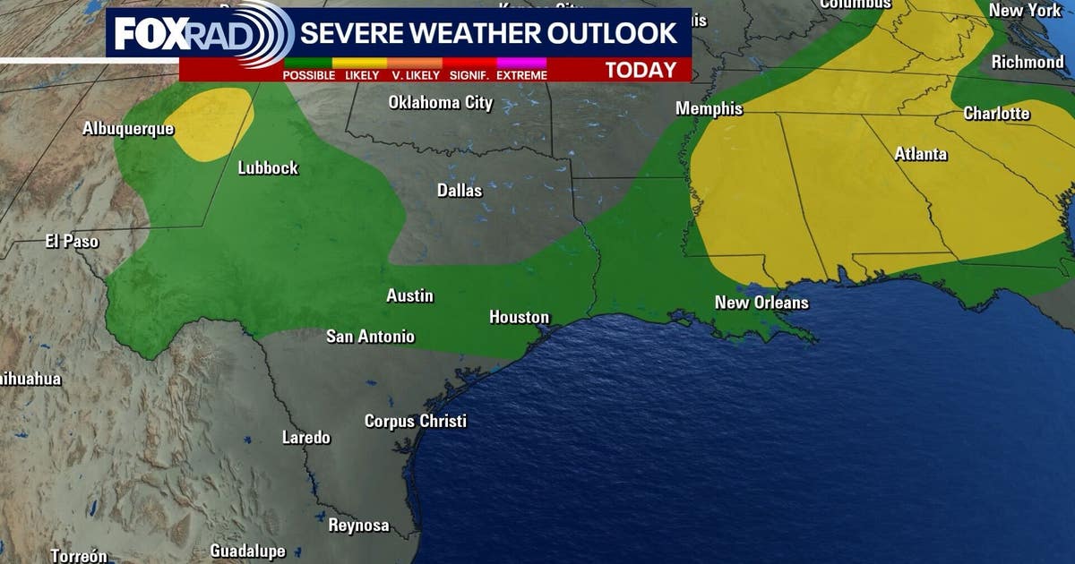 Houston weather: Chance for storms all this week | FOX 26 Houston