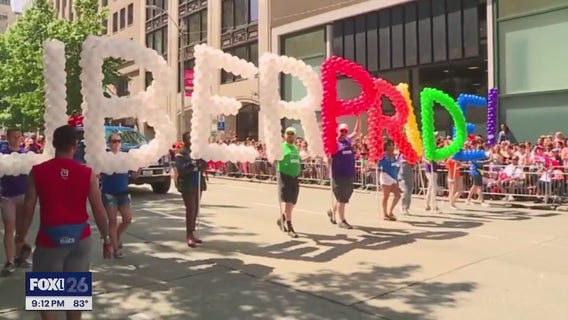 Houston organization hosts block party event to kick off Pride Month