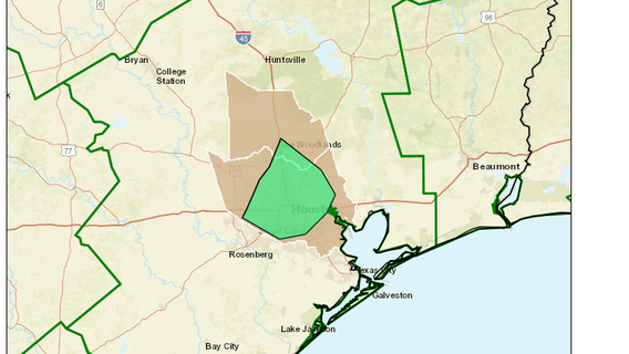Flood Advisory in effect for Harris, Montgomery Counties