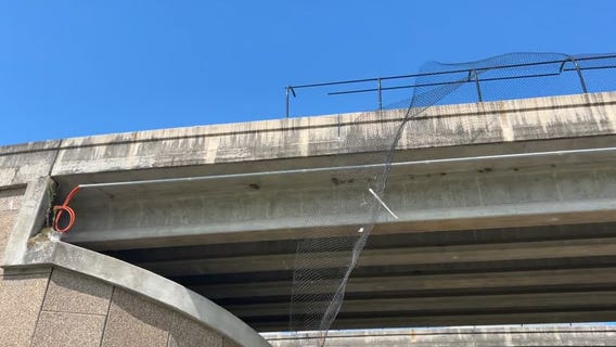 Northeast Harris County: Driver dies after vehicle flies off overpass, officials say