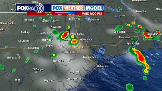Houston weather: Another stormy day possible on Wednesday