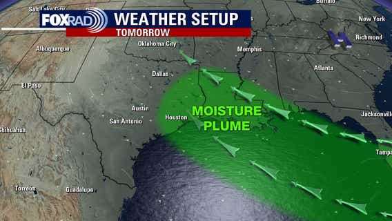 Houston weather: Showers, storms increasing for Tuesday, Wednesday