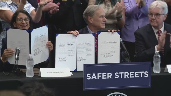 'Day of reckoning': Texas Gov. Abbott signs bail reform package in Houston