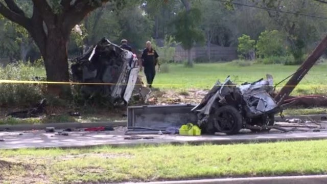 Southwest Houston: Two-car crash injures three; causes partial shutdown, power outage