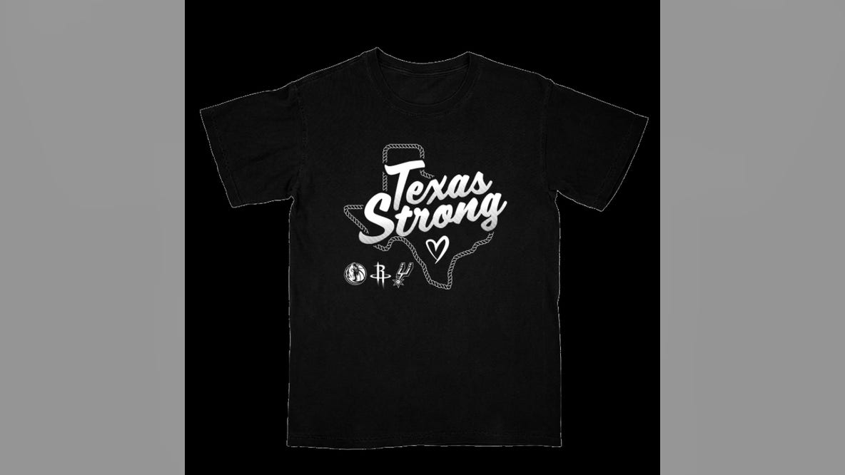 Texas NBA teams selling 'Texas Strong' merch with proceeds going to flood victims