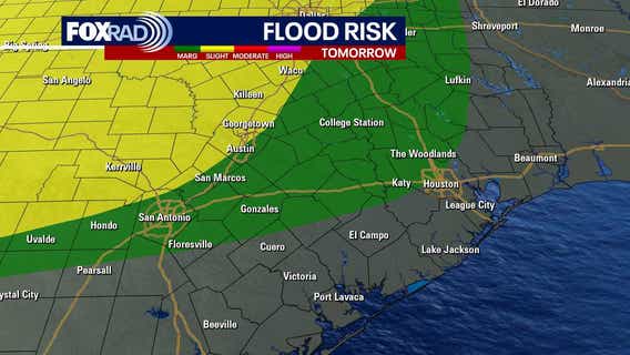 Houston weather: Weekend downpours expected