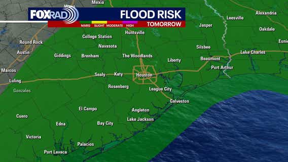 Houston weather: Rain chances, slightly cooler temps for Friday