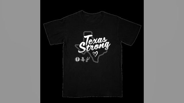 Texas NBA teams selling 'Texas Strong' merch with proceeds going to flood victims