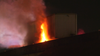 Houston crash: Vehicle gets stuck under 18-wheeler, catches fire