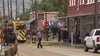 Fire damages historic building in Rosenberg