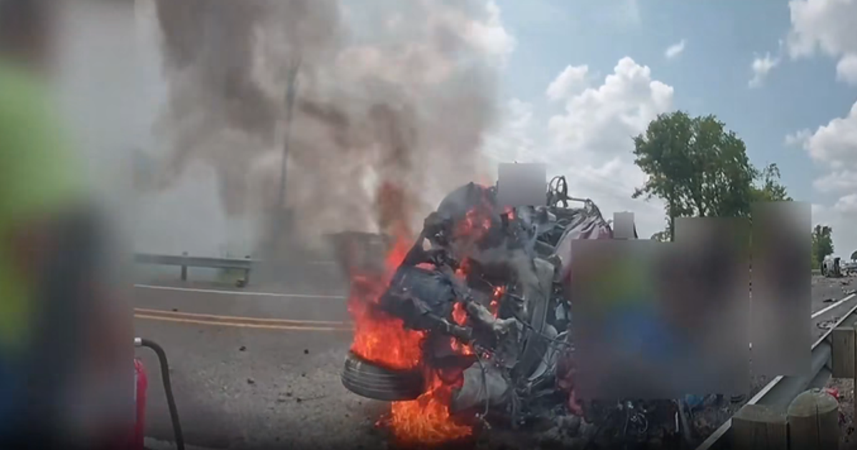 East Texas: Victim's rescue from fiery crash caught on video | FOX 26 ...