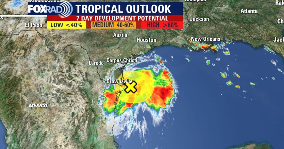 Houston weather: Rain, storms Friday; tracking tropical disturbance in ...