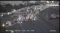 Pedestrian struck, killed while trying to cross I-10 near Normandy