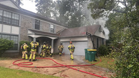 2 house fires in The Woodlands possibly caused by lightning strikes