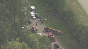 Cleveland ISD school bus involved in second crash on FM 1010