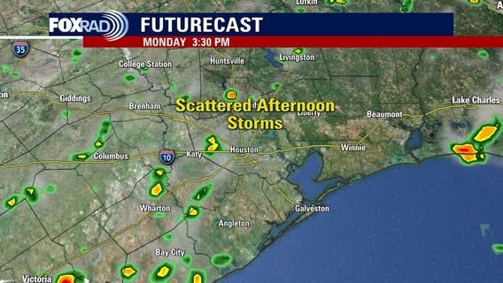 Houston weather forecast: Hot, humid this week with daily rain chances