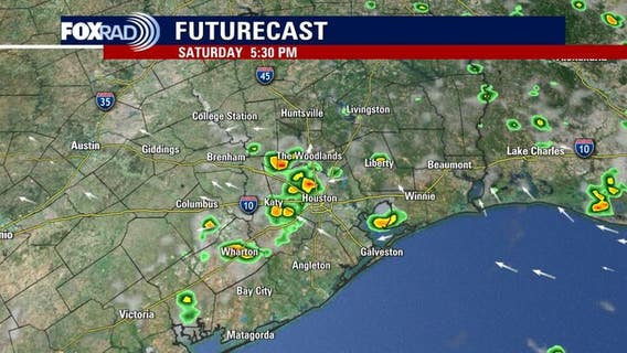 Houston weather: Scattered storms likely for the weekend