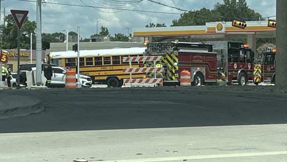Humble ISD bus crash: Driver, other motorists taken to hospital