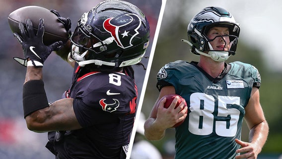 Texans trade John Metchie III to Eagles for tight end Harrison Bryant
