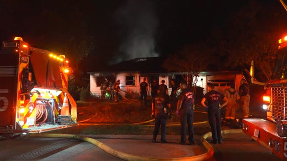 Houston Fire Department captain injured in house fire, suspect in custody